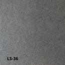 Grå filt med let tekstur og farvekode LS-36 synlig i nederste venstre hjørne.