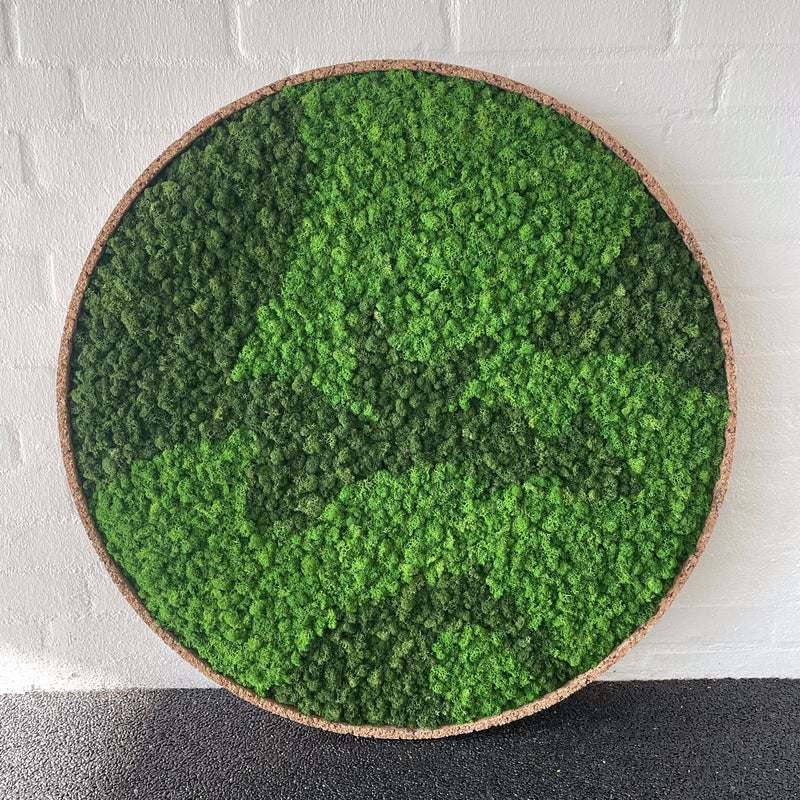 OEKOBOARD Premium - Blandet mos cirkel med kant