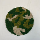 OEKOBOARD Basic - Blandet mos cirkel - Mix neutral