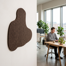 Filt Akustikplade 9mm, Pebble shape
