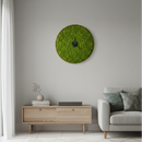 OEKOBOARD Premium - Lys mos cirkel MED kork kant + ur