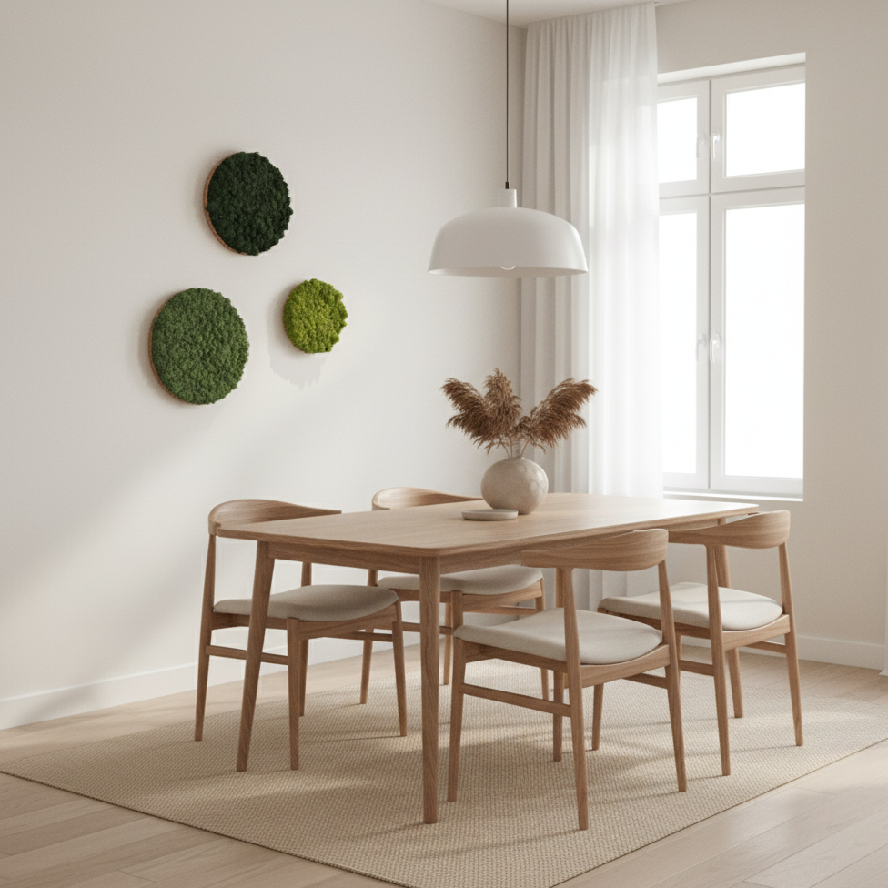 OEKOBOARD Premium - Små mos cirkler