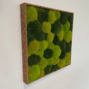 Pudemos mix firkant 50x50 cm. med kork kant - Restsalg