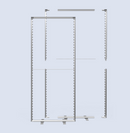 Pop lightbox free standing 85x200 cm