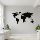 Filt Akustik verdenskort 9mm, sort