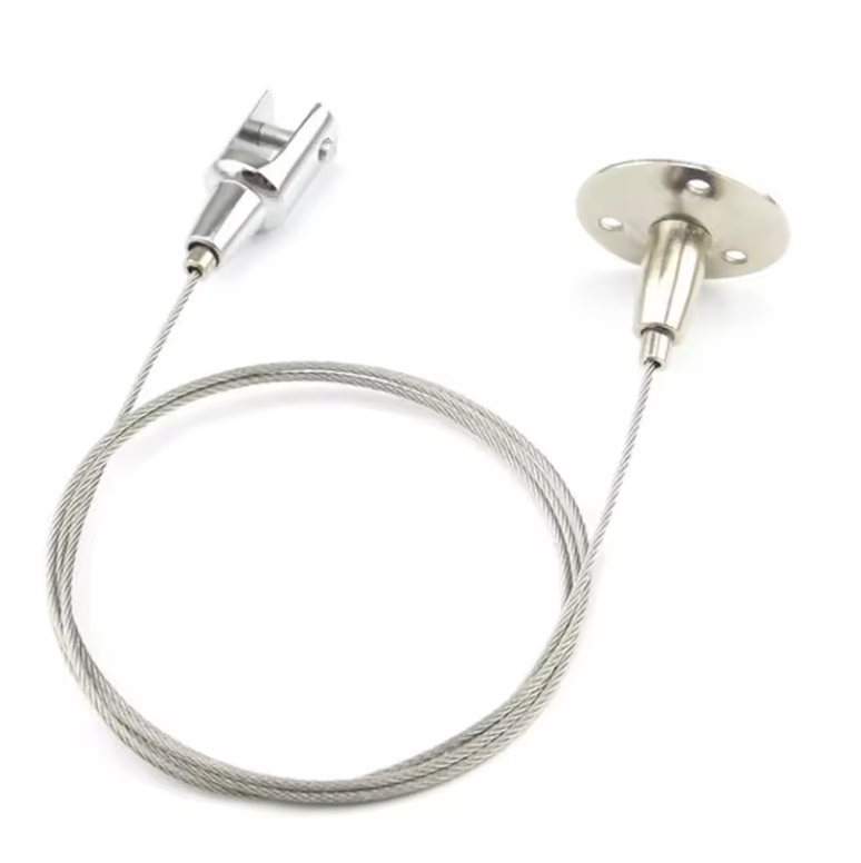 Wire ophæng til loft, 40 kg.