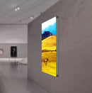 Pop up lightbox wall mount 100x150 cm