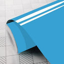 Blank ensfarvet folie  - 056 ice blue - Signcom