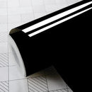 Blank ensfarvet folie  - 070 black - Signcom