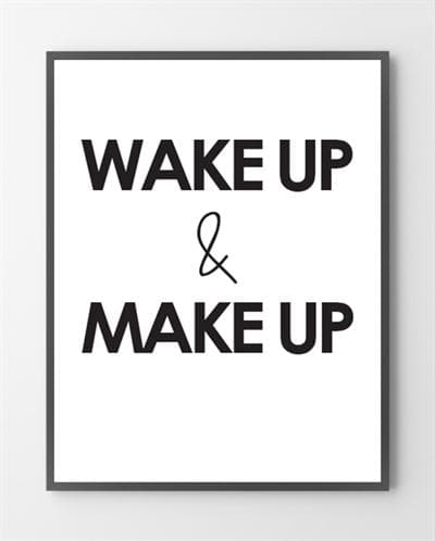 Plakater - Wake up - Bylux