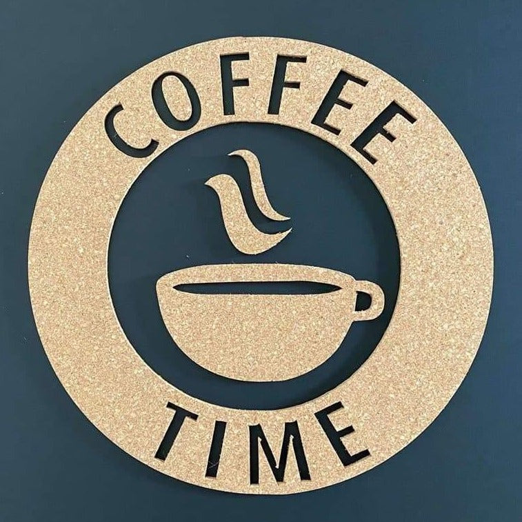 Coffee Time - Selvklæbende kork - Coffee Time - Selvklæbende kork - CT