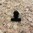 Tegnestift med klips, semi mat sort