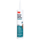 3M 3200 Marine Silikone Sealer 280ml transparent kantforsegler - - Cimber Trading