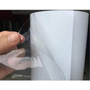 Blank ensfarvet folie  - Transparent folie - Signcom