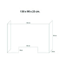 Akryl- / Plexiglas-afskærmning - bordmodel - Akryl- / Plexiglas-afskærmning - bordmodel - Liseborg.dk