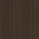 Mørkt træmønster med lodret struktur og glat overflade i en dyb valnøddefarve.