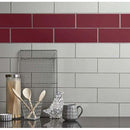 Flise folie -  026 Lilla rød - Liseborg