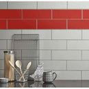 Flise folie -  031 Rød - Liseborg