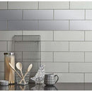 Flise folie -  090 Sølv metallic - Liseborg