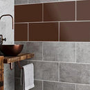 badeværelsesfliser - brun 080 - signcom