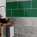 badeværelsesfliser - mørkegrøn 060 - signcom