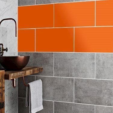 badeværelsesfliser - orange 035 - signcom