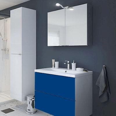 folie til badeværelsesmøbler - 067 blå - signcom