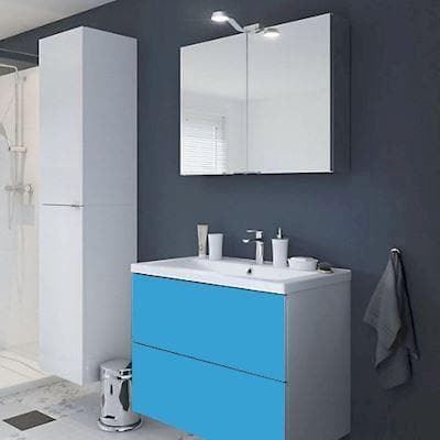 folie til badeværelsesmøbler - 056 ice blue - signcom