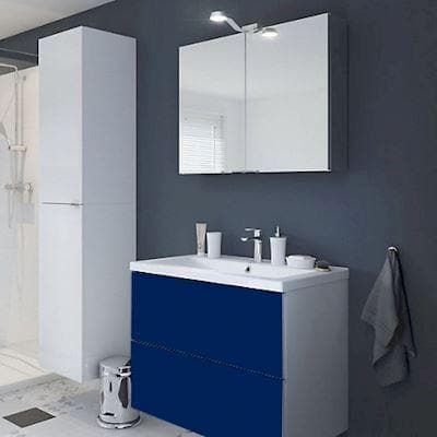 folie til badeværelsesmøbler - 065 kobolt blå - signcom
