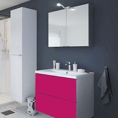 folie til badeværelsesmøbler - 041 pink - signcom