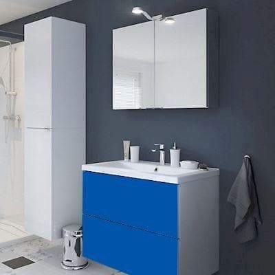 folie til badeværelsesmøbler - Signal blåt - signcom