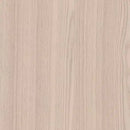 Lys træmønster med lodrette linjer, der minder om bleg eg.