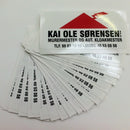 Klistermærker (design selv)