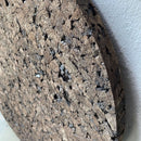 Dekorations kork - Brændt korkcirkel