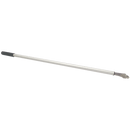Langt, slankt værktøj med håndtag i den ene ende og metalhoved i den anden.