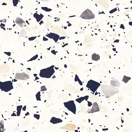 Stone Terrazzo Soft Matte Cover Styl’ – NH10 Terrazzo Mixed Blue 122cm