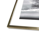 Ramme - messing alu A5