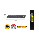 Olfa knivblad med pakke. Ikoner: 18mm, 0.5mm, Excel Black.