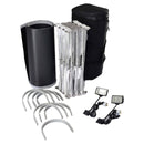 Pop-Up Curved  Messevæg, 350x225 cm