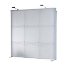 Pop-up Messevæg komplet inkl. 2 lamper