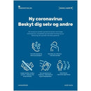 Corona/COVID-19 informationsskilt - Signcom