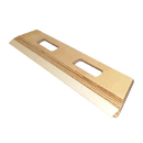 Skraber med fløjl, fladt design, håndtag til nemt greb, fløjlsstribe til rengøring.