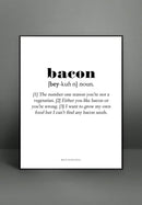 Bacon 30x40 - Bacon 30x40 - Men's Lounge