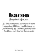 Bacon 30x40 - Bacon 30x40 - Men's Lounge