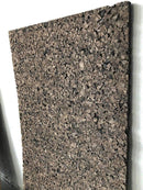 Brændt korkplade, 50x100x2,5 cm. - Brændt korkplade, 50x100x2,5 cm. - CT