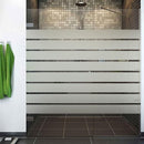 Sandblæst design til bruseniche T11  - 120 cm. - Signcom