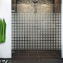 Sandblæst design til bruseniche T10  - 120 cm. - Signcom