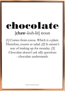 Chocolate 30x40 - Chocolate 30x40 - Men's Lounge