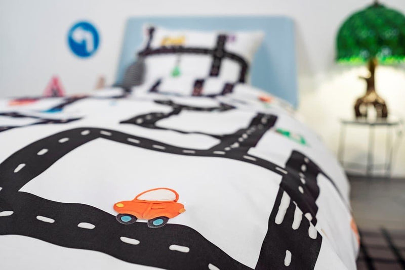 Snurk -  Traffic sengetøj, 100x140cm