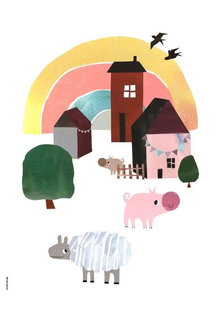 Cosy Village Life A5 - Cosy Village Life A5 - I Love My Type